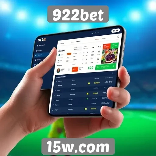 Interface e experiência do usuário no site 922bet